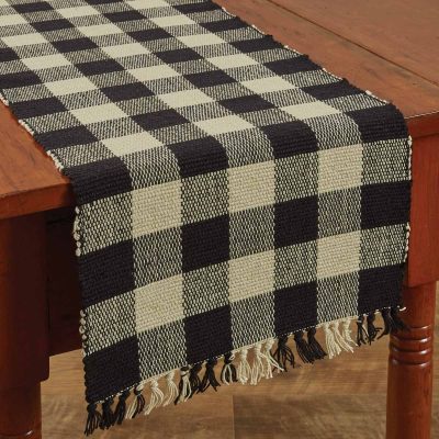 Wicklow Black Table Runner - 36"