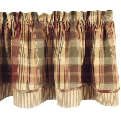 Saffron Layered Valance