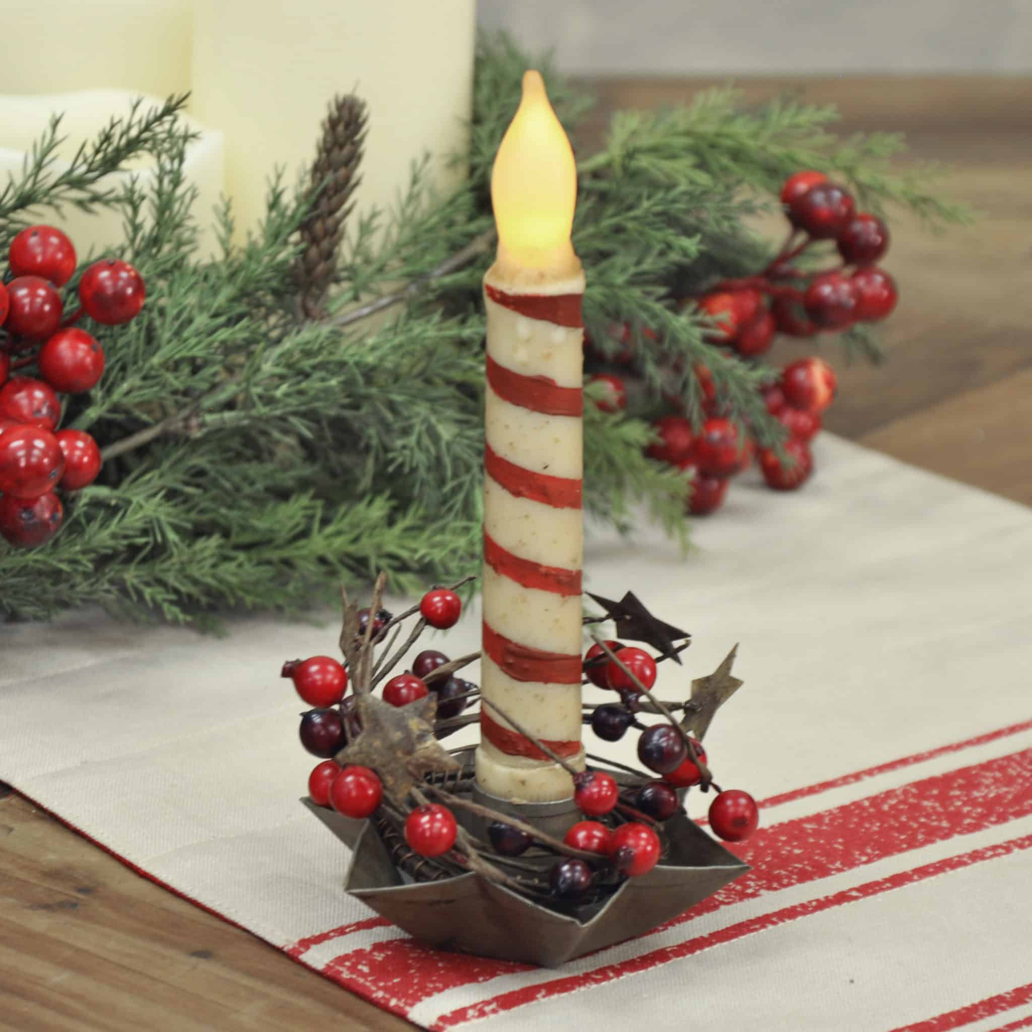 Candy Cane Candle Crafts candy-cane-candle-crafts