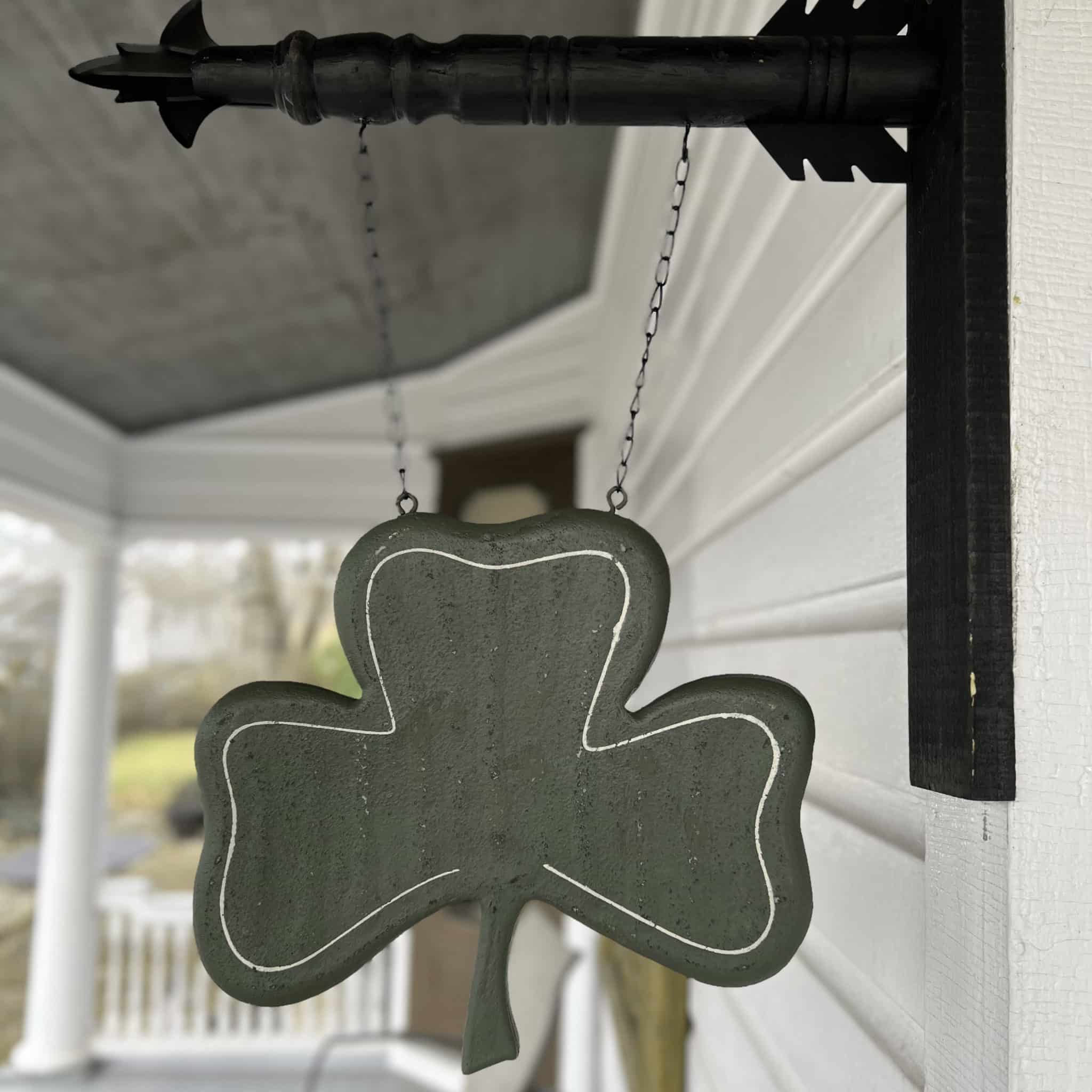 Hanging Sign - Shamrock - Image 2
