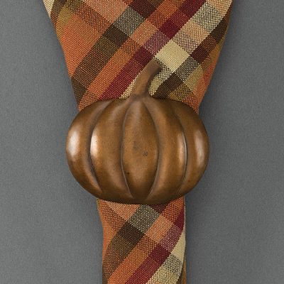 Pumpkin Napkin Rings, Set/4