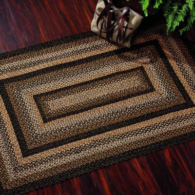 Black Forest Jute Area Rugs