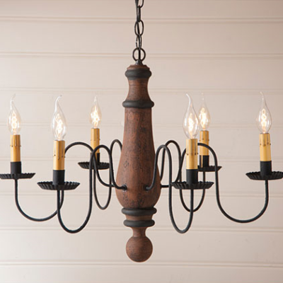 Norfolk Chandelier Large in Hartford Colors