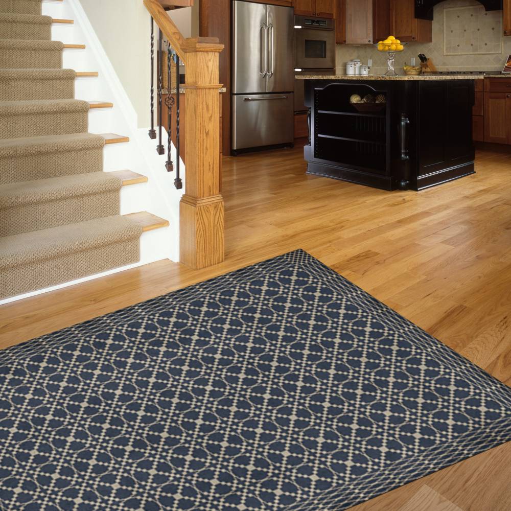 Woven James Vinyl Floor Cloths Piper Classics