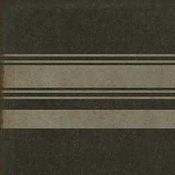 Pattern 50 - Organic Stripes Black & Tan Vinyl Floor Cloths
