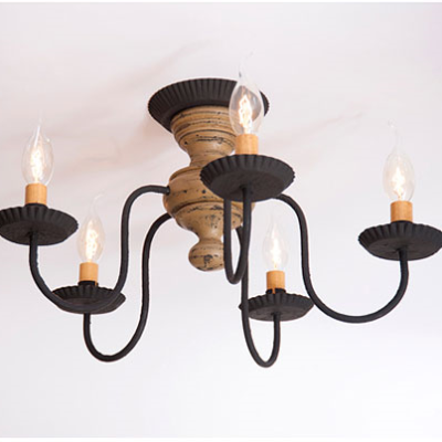 Thorndale Ceiling Light in Americana Colors