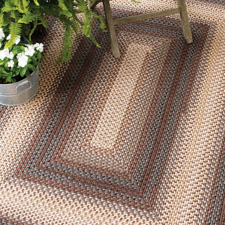 Country Ultra-Durable Stain Resistant Olefin Rugs - Driftwood