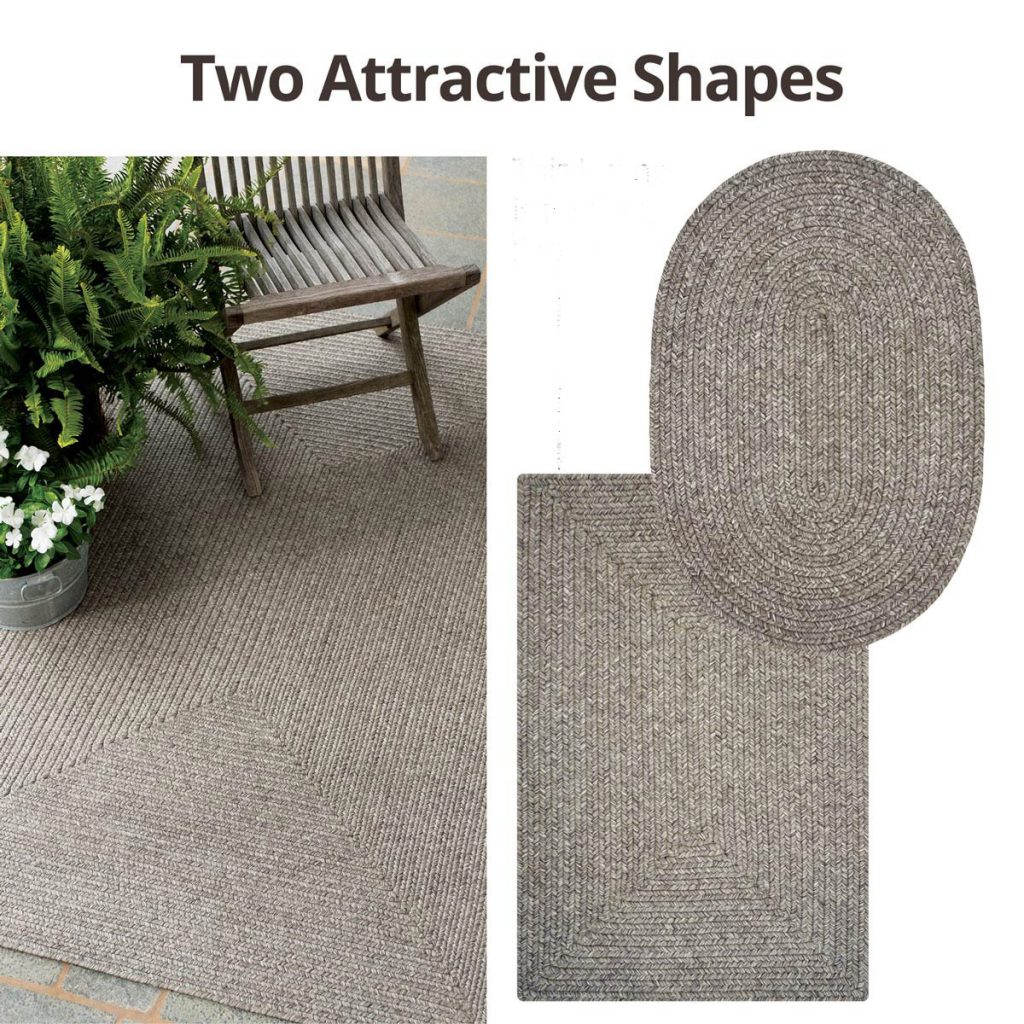 Country Ultra-Durable Stain Resistant Olefin Rugs - Barcelona