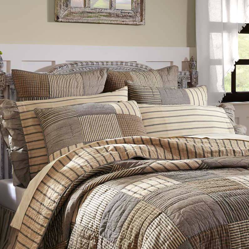 Sawyer Mill Charcoal Ruffled Pillow Case - Set/2 - Image 6