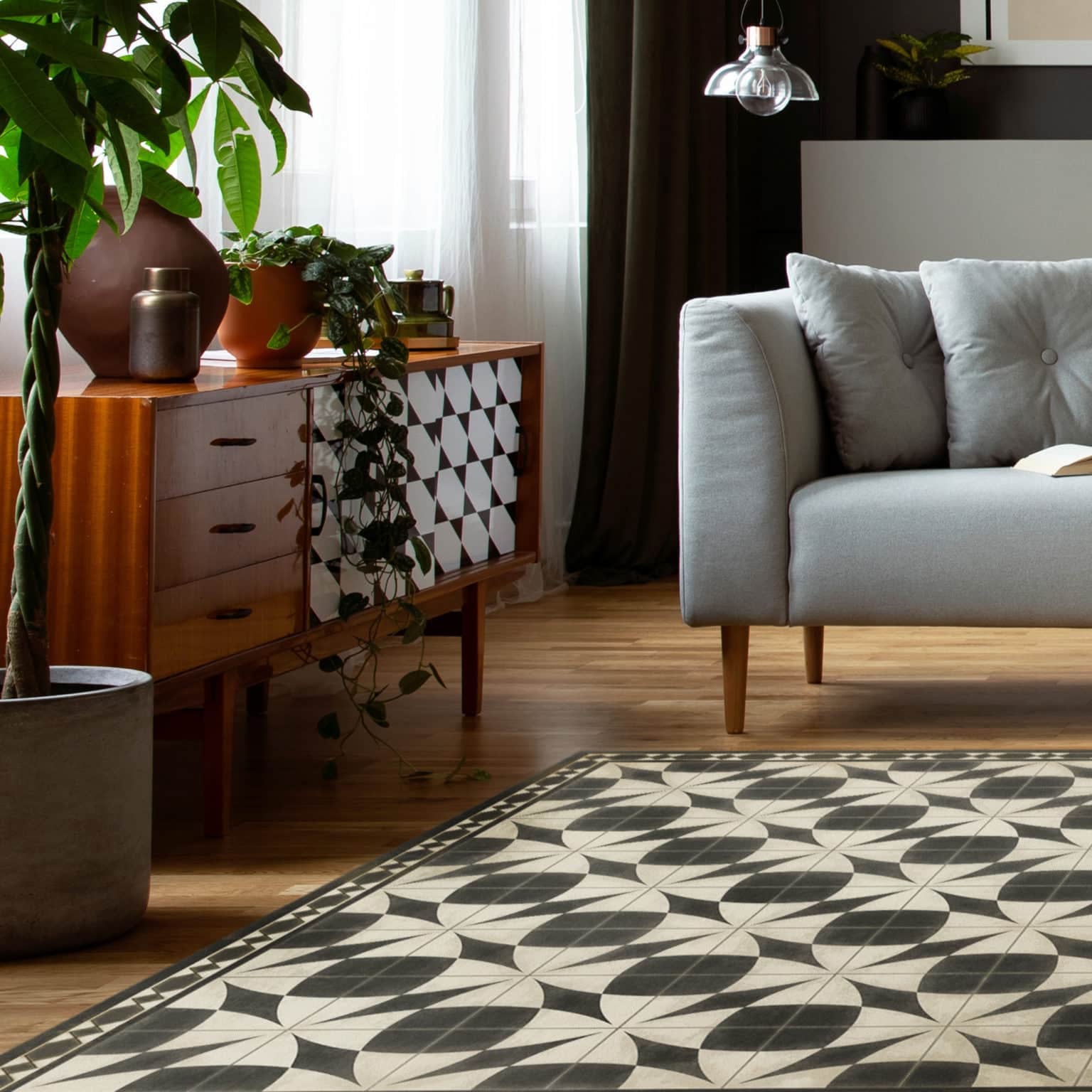 Voltaire Vinyl Floor Cloths Piper Classics