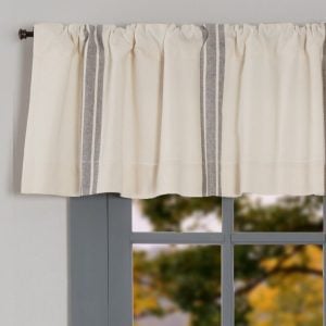 Details about   Achim Home Furnishings “Heirloom Collection HEARTLAND” Farmhouse Curtain Valance 