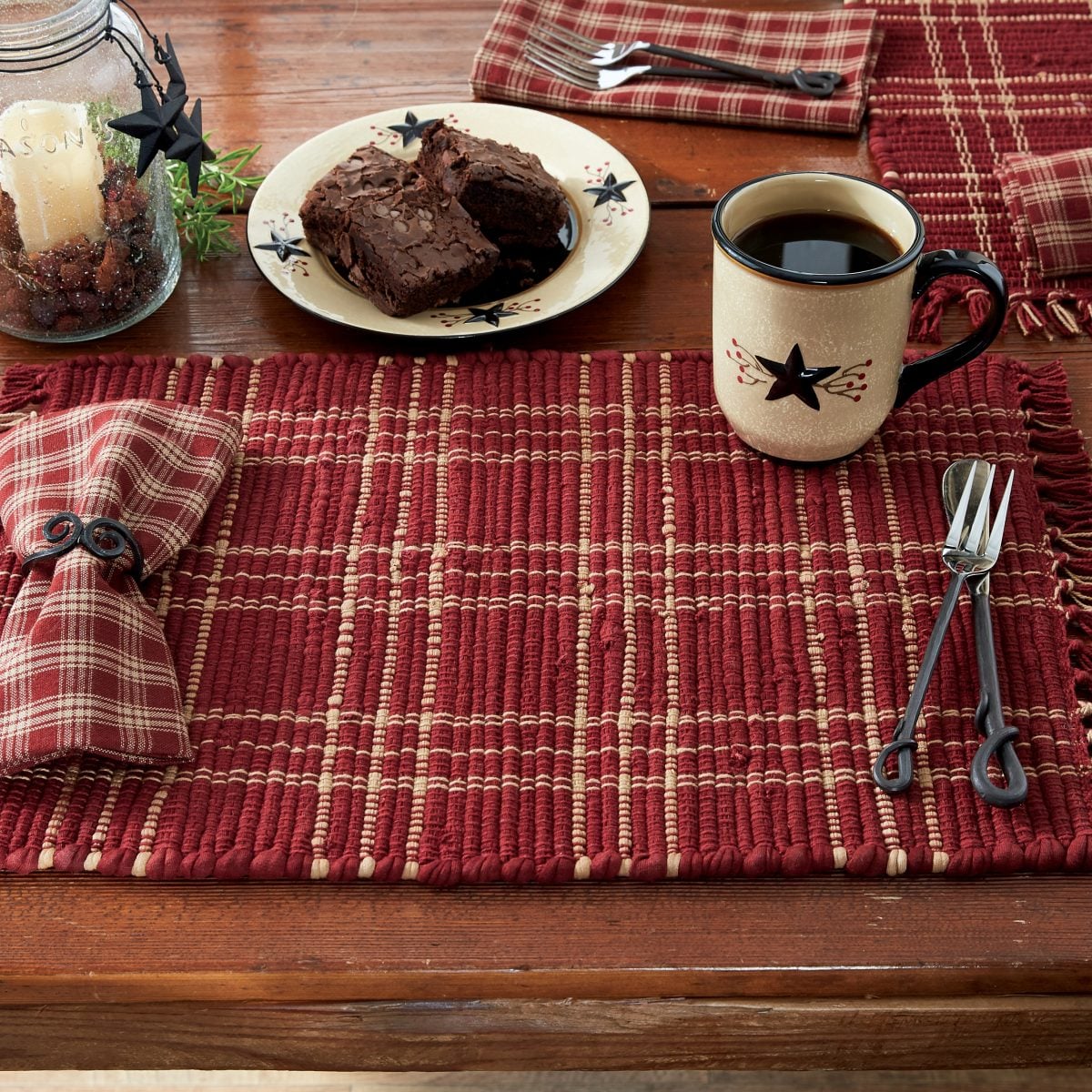 Sturbridge Chindi Wine Placemats, Set/4