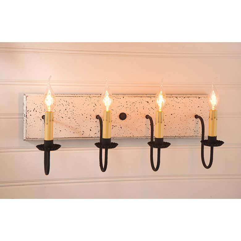 Four Arm Vanity Light in Americana Colors - Image 5