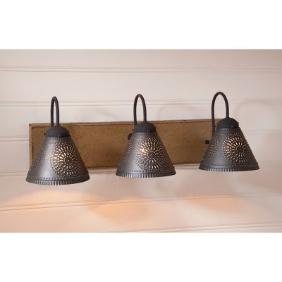 Crestwood Vanity Light in Americana Colors