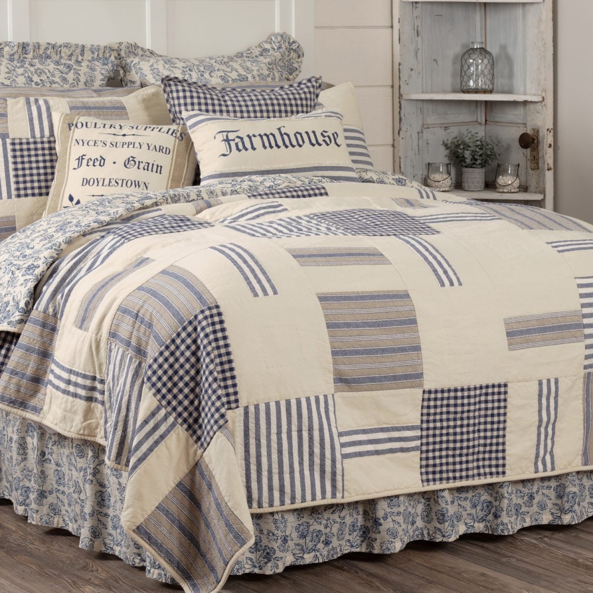 doylestown quilts farmhouse bed cover