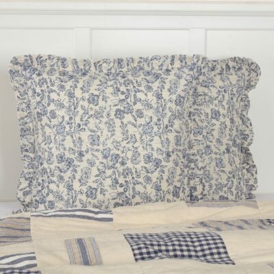 doylestown floral euro sham farmhouse pillow cover