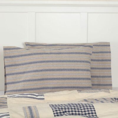 doylestown standard pillowcase set/2 farmhouse pillow covers