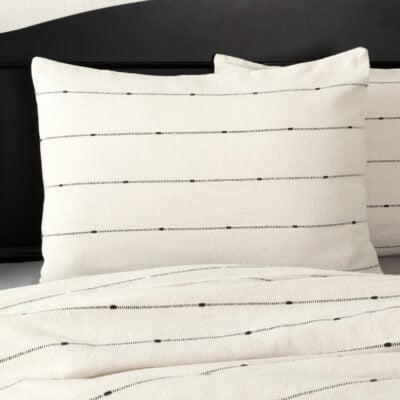 farmcloth stripe shams farmhouse pillow covers