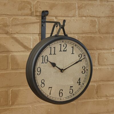 Hanging Clock With Iron Hook