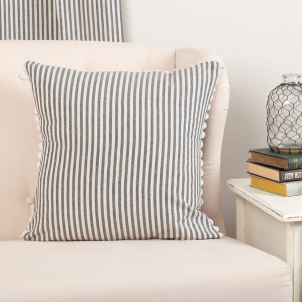 Feather ticking pillow covers shop