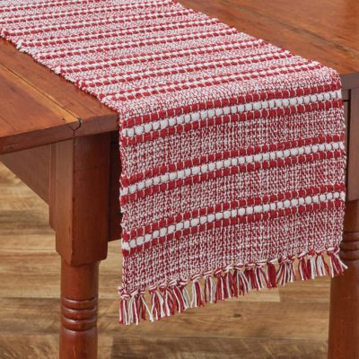Peppermint Stripe Table Runner - 54"