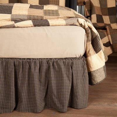 kettle grove bed skirt farmhouse bed skirt