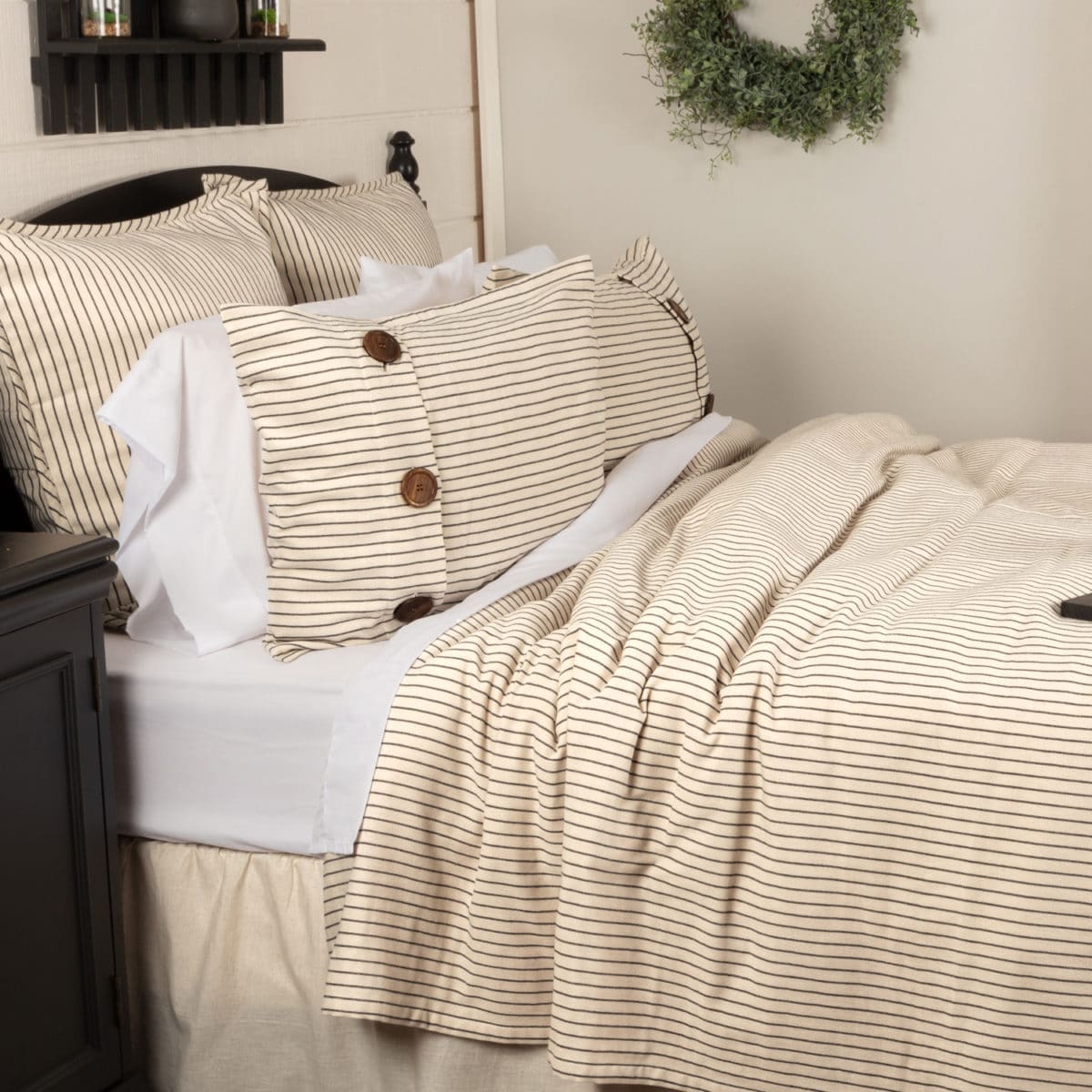 Katie S Vintage Stripe Coverlet Twin Piper Classics