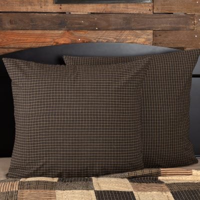 kettle grove fabric euro sham farmhouse pillow cover