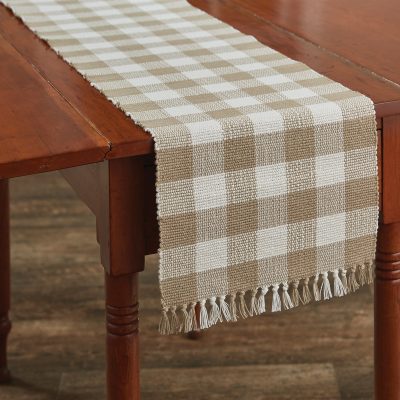Wicklow Natural Table Runner - 54"