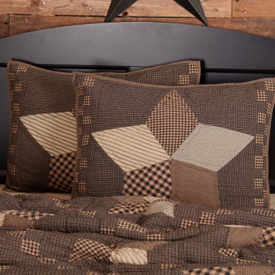 farmhouse star sham farmhouse pillow cover