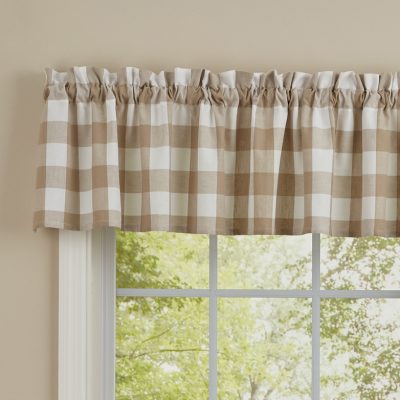 wicklow natural valance farmhouse window topper
