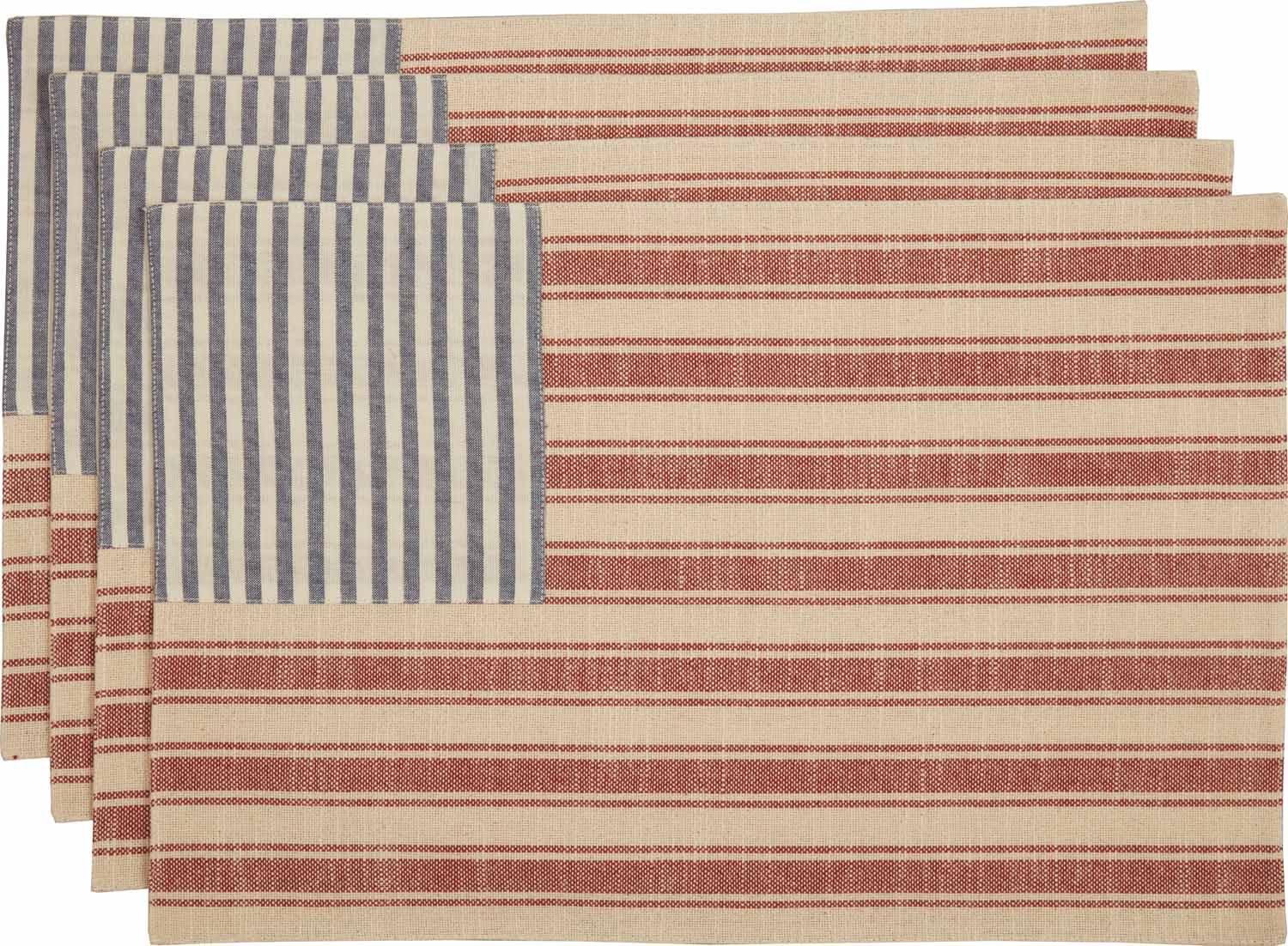 Market Place Red Flag Placemat - Set/4 - Image 6