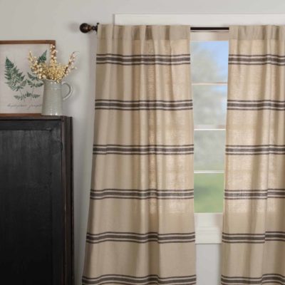 Mill House Stripe Black