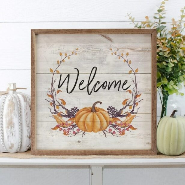 Bittersweet Welcome Wooden Sign - Piper Classics