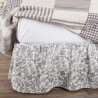 gray gables bedskirts farmhouse bed skirts