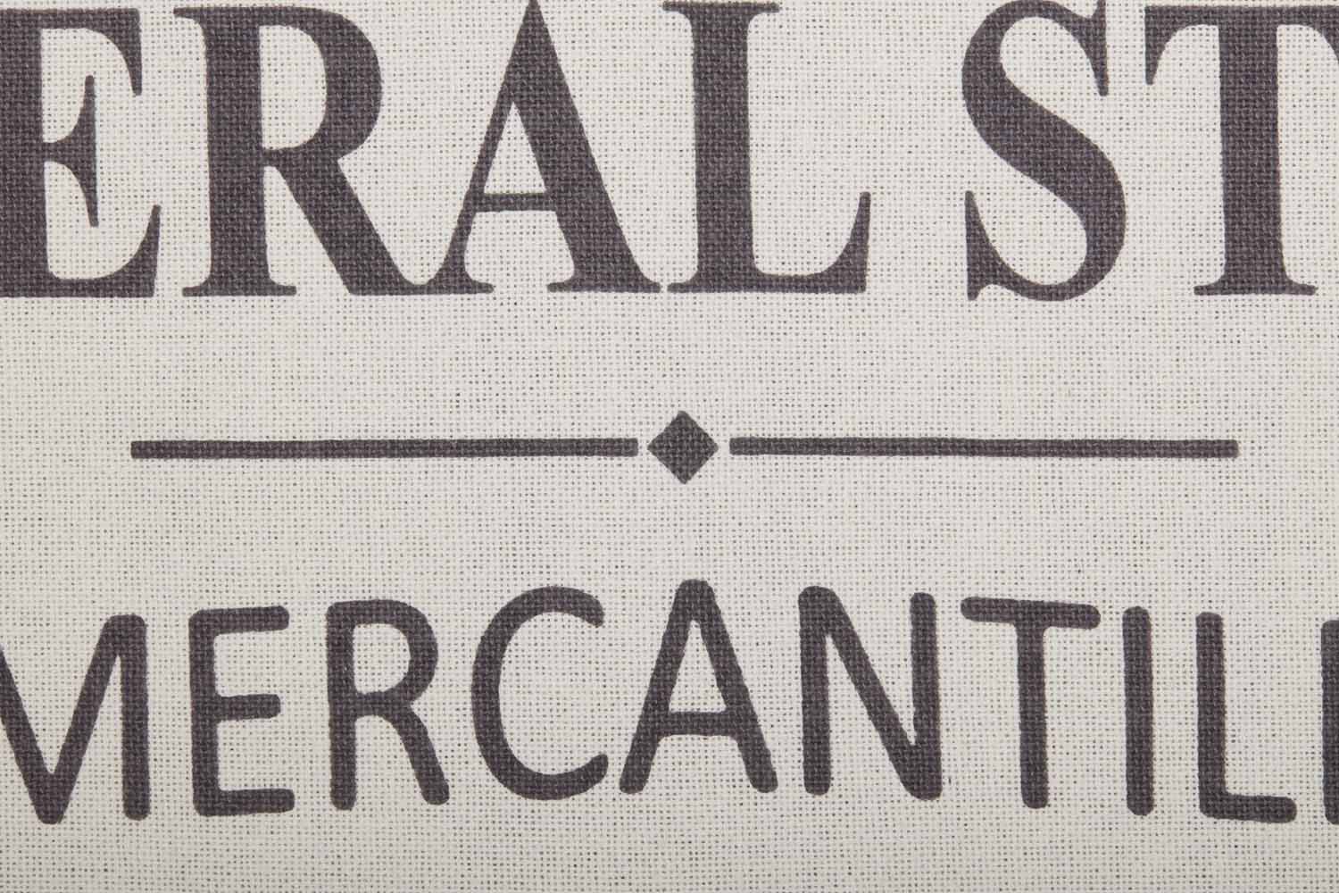 Gray Gables General Store 15" x 25" Pillow Cover - Image 4