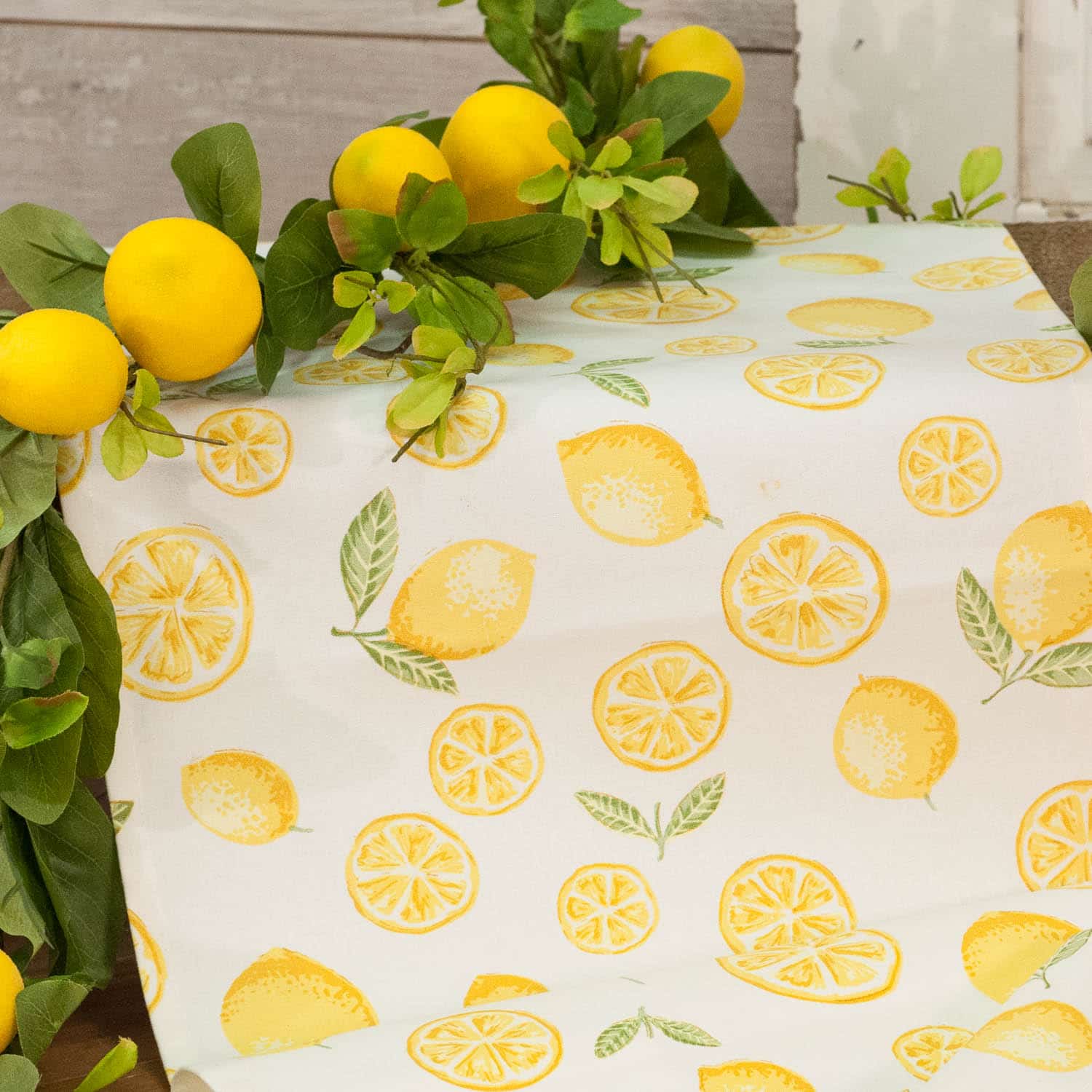 Lemon Table Runner - 70" - Image 2