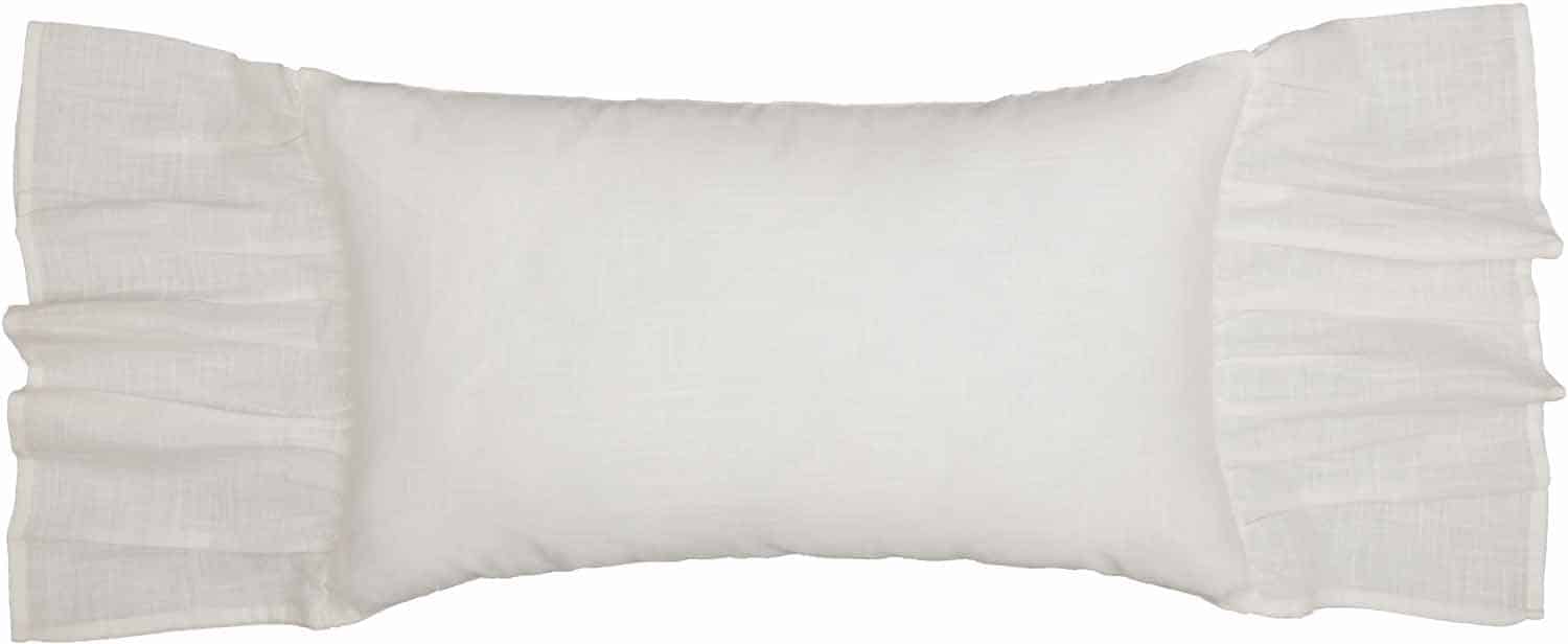 Elizabeth Ruffled 12" x 20" Pillow Cover - Image 3