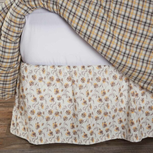 Morning Meadow Floral Bed Skirt California King Piper Classics