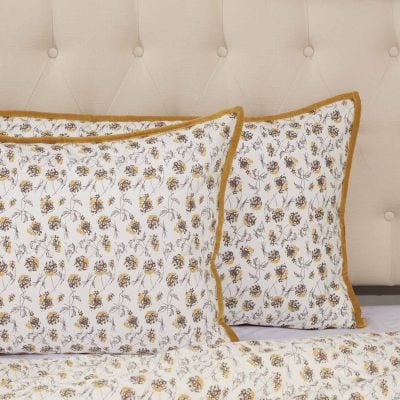 morning meadow floral shams farmhouse pillow covers