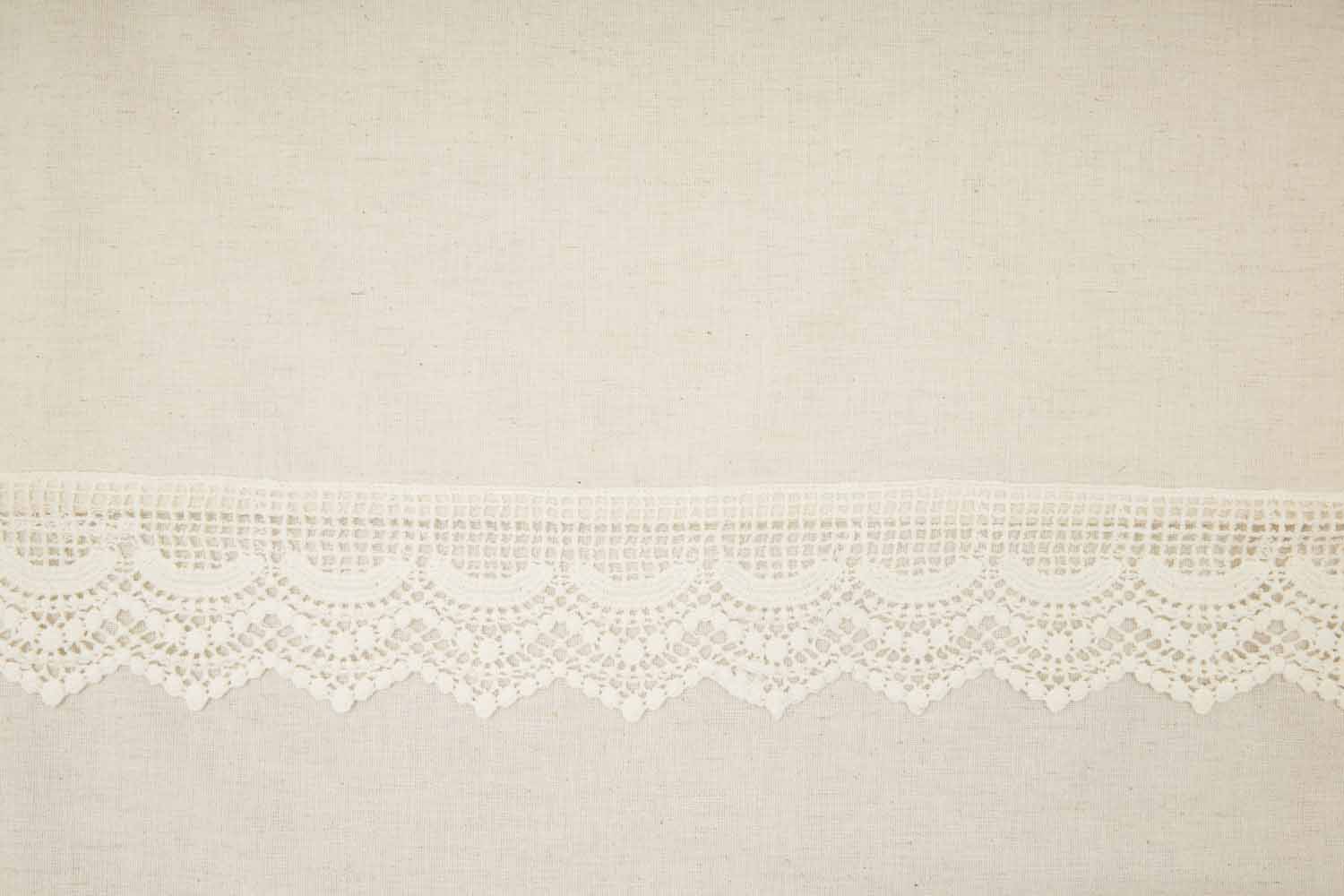 Flax and Lace Shower Curtain - Image 3