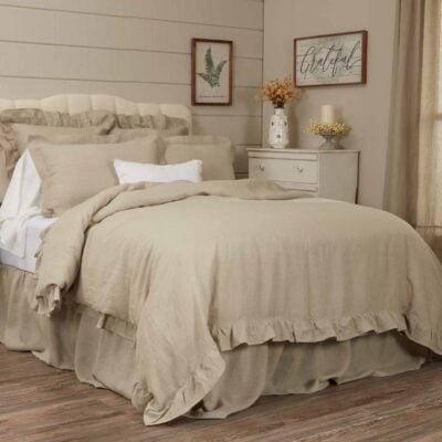 provincial linen natural duvet cover queen farmhouse queen bed cover