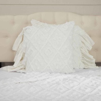 harmony fabric euro sham farmhouse pillow cover
