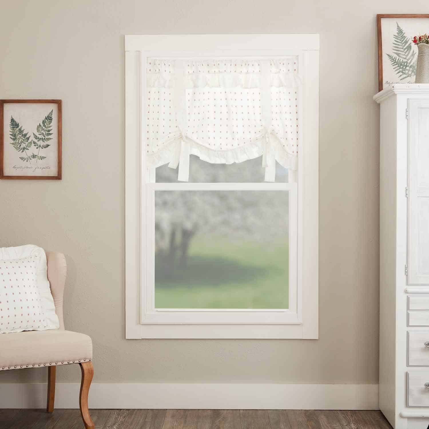 Abigail Ruffled Roman Valance - Image 4