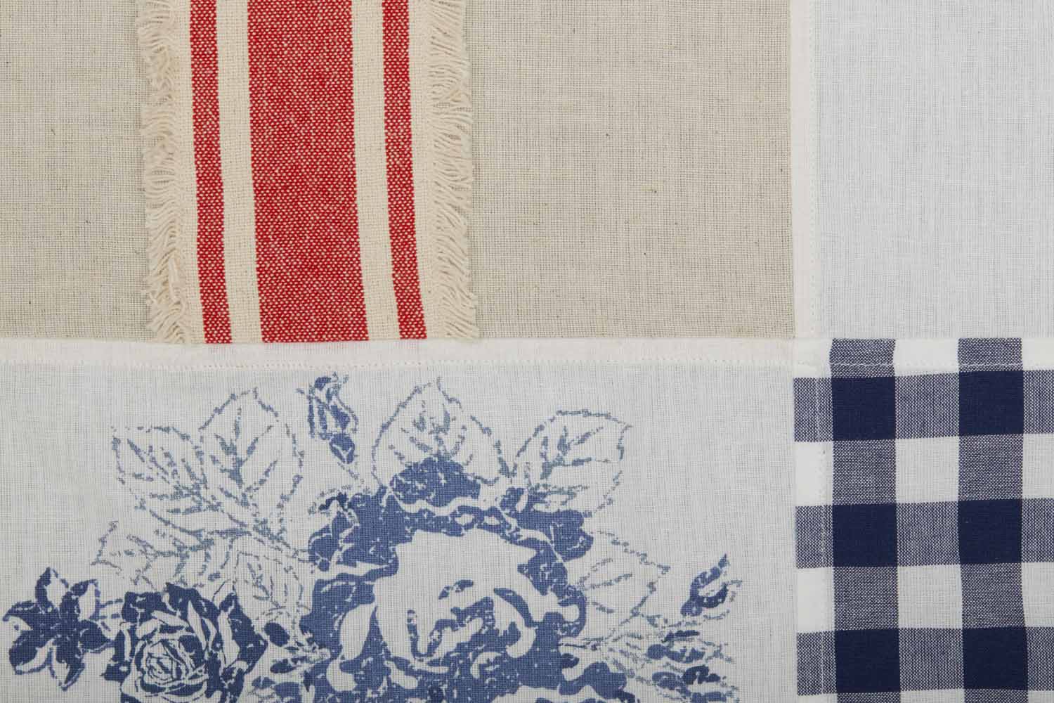 Betsy Patchwork Shower Curtain - Image 4