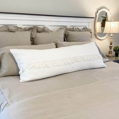harmony body pillow cover farmhouse pillowcase