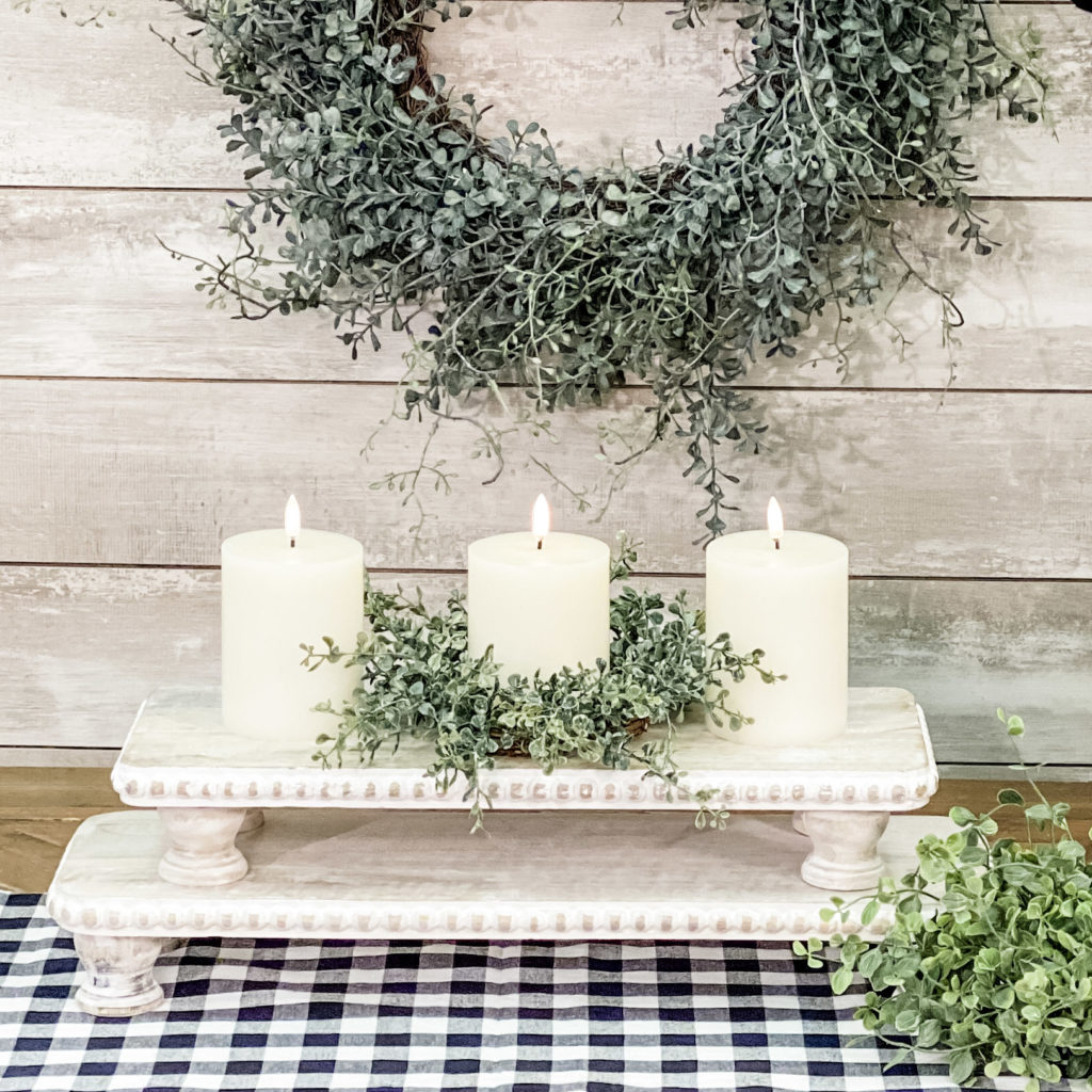 Whitewashed Rectangular Risers - Set/2 - Piper Classics