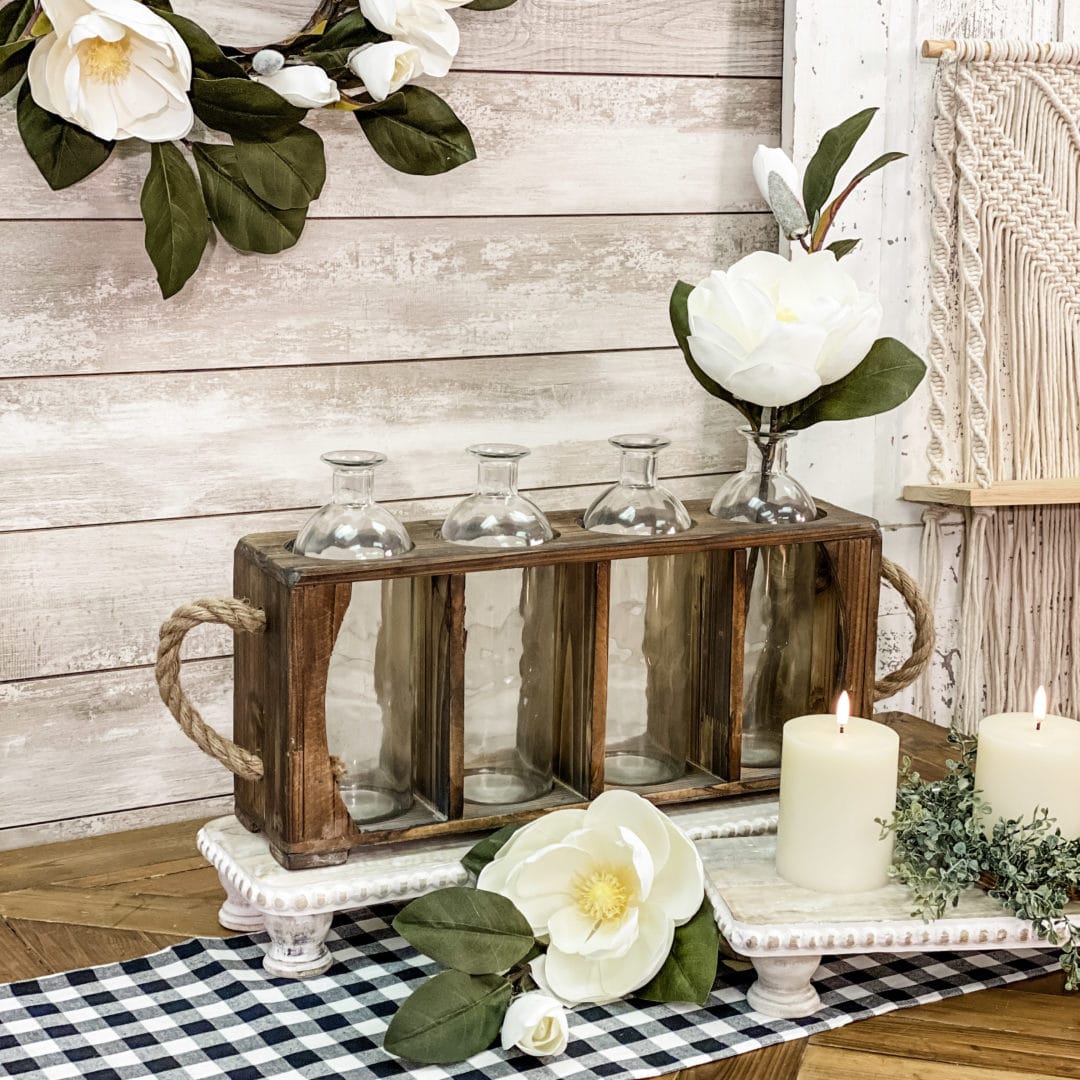 Whitewashed Rectangular Risers - Set/2 - Piper Classics