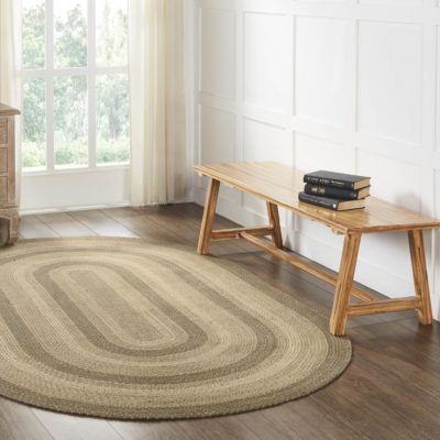 Braided Natural Fiber Area Rugs
