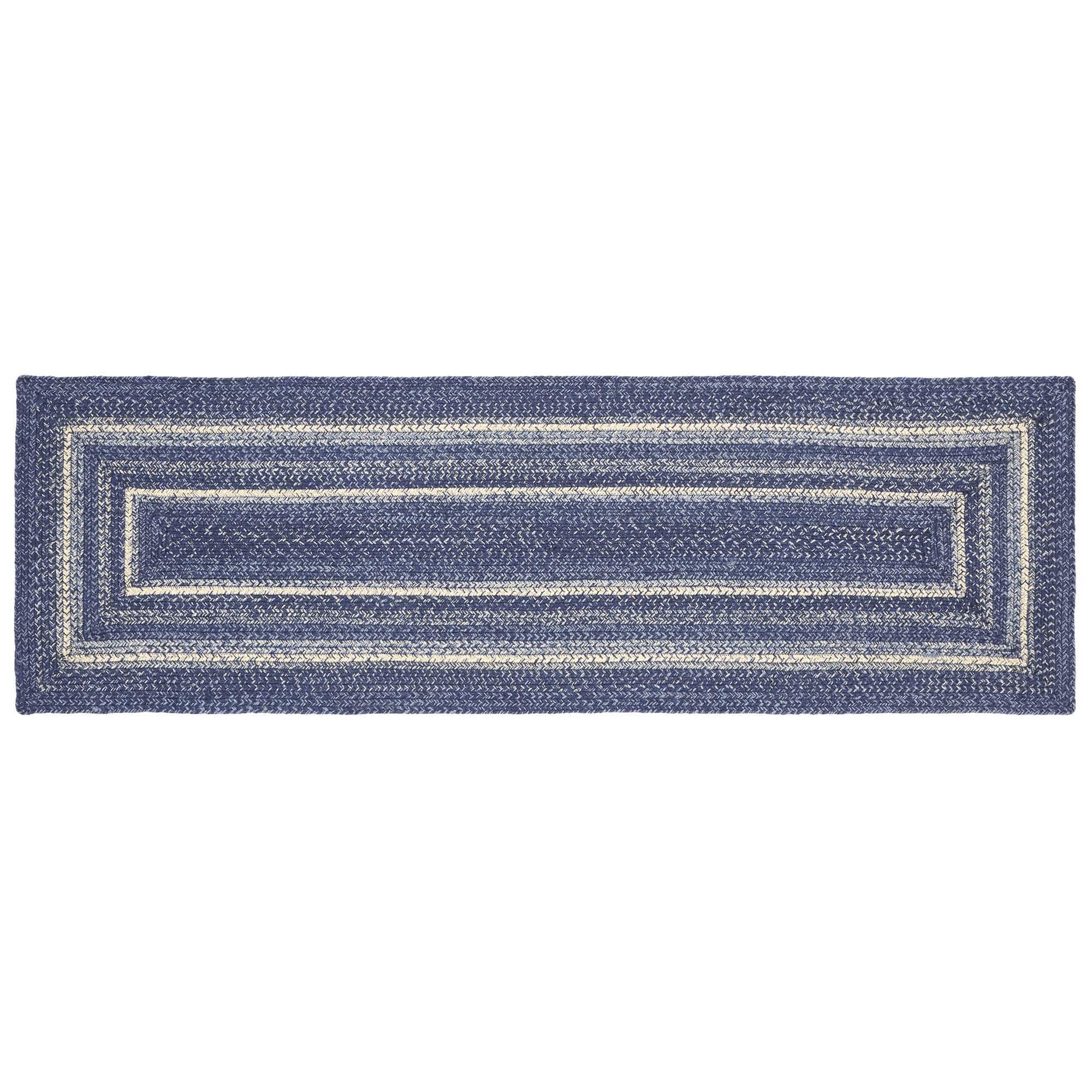 Great Falls Blue Jute Rugs With Pad - Image 21
